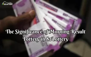 morning result lottery