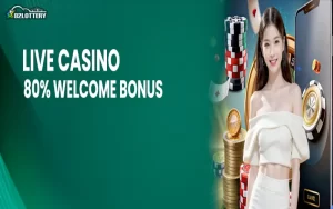 live casino welcome bonus